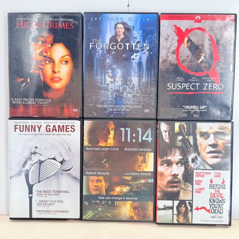 Psychological Thriller DVD Lot Funny Games 11:14